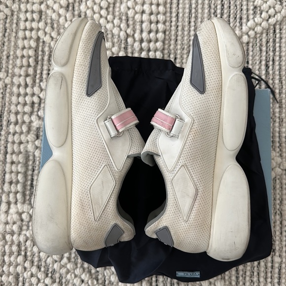 Prada Cloudbust cloth trainers size EU 40 with original box and dust bags - Picture 4 of 6